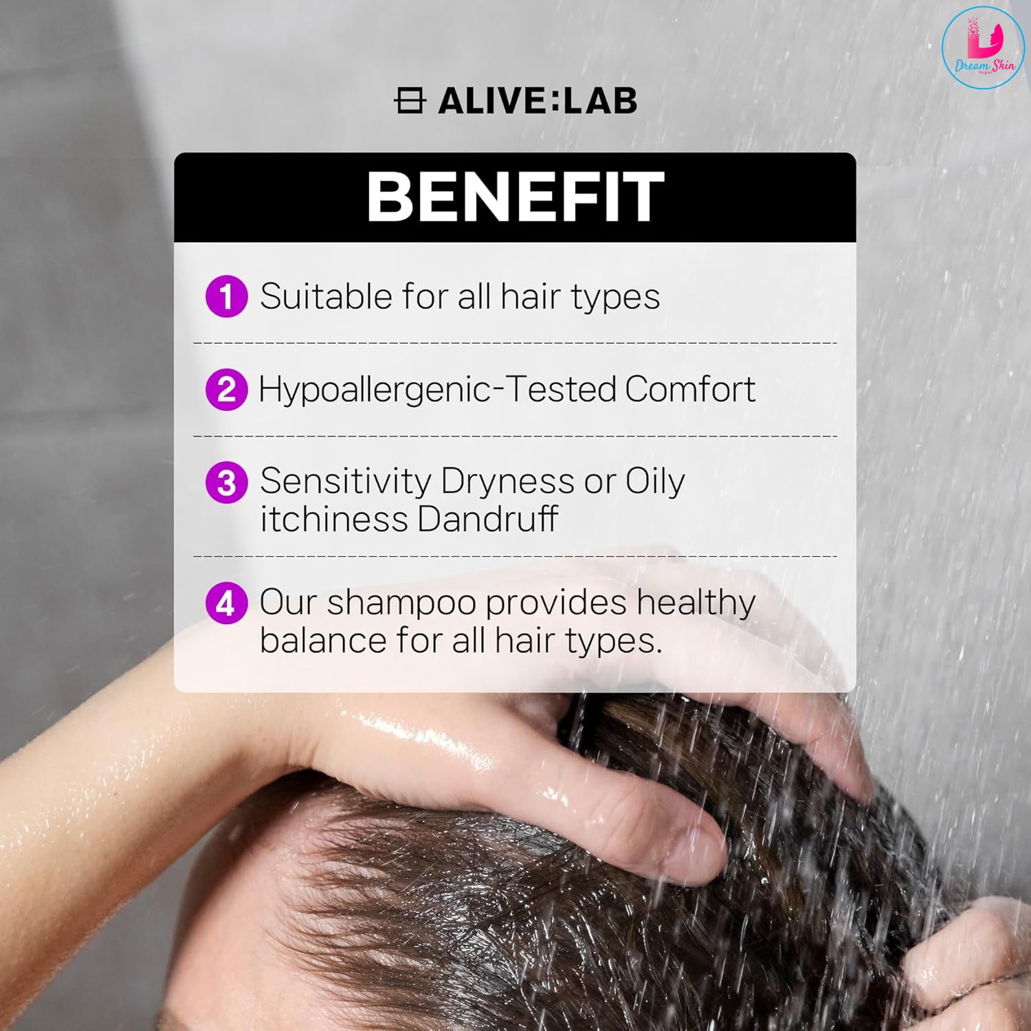 ALIVELAB O2 Scalp Water Shampoo [350ml] 